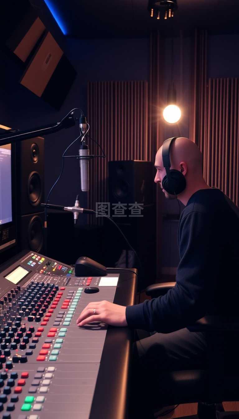 錄音棚混音臺專業音樂制作